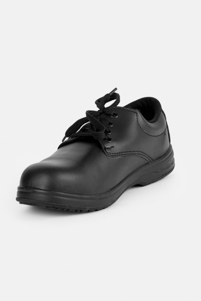 Black Low ankle Executive Safety Shoes Water Resistance